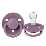 Suzeta din silicon Bibs de Lux (0-36 luni) culoarea Mauve — изображение 2