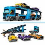 Camion transportor de masini sport City LEGO 60408 - imagine 3