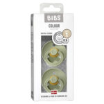 Suzete Colour 6-18 luni 2buc Sage  and  Sage Bibs — изображение 2