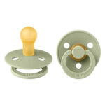 Suzete Colour 6-18 luni 2buc Sage  and  Sage Bibs — изображение 3