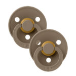 Suzete Colour 6-18 luni 2buc Dark Oak  and  Dark Oak Bibs