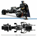 Figurina de constructie Batman si motocicleta Bat-Pod LEGO 76273 - imagine 5