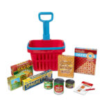 Set de joc- Cos cu produce alimentare Melissa and Doug - imagine 2