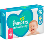 Scutece Active Baby Marimea 4 9-14 kg 46buc Pampers