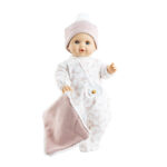 Papusa interactiva Sonia 36 cm (salopera roz pal) PAOLA REINA
