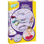 Set creare 5 bratari cu litere Letters TOTUM
