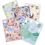 Set cu autocolante de sticla Princess TOTUM - imagine 2