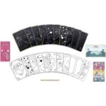 Set creativ caiet de razuit Unicorn TOTUM - imagine 3