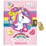 Set de creatie Decoreaza-ti propriul jurnal secret cu diamante Unicorn TOTUM - imagine 2