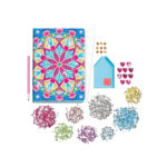 Set de creatie Caiet cu diamante Mandala TOTUM - imagine 2