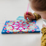 Set de creatie Caiet cu diamante Mandala TOTUM - imagine 4