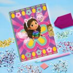 Set de creatie Decoreaza-ti propriul jurnal secret cu diamante Gabby`s Dollhouse TOTUM - imagine 2