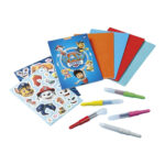 Set creativ de desenat cu sabloane si carioci spray Paw Patrol TOTUM — изображение 2