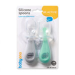 Linguri de silicon 2 buc. Babyono - imagine 3