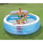 Piscina gonflabila pentru familie 229х218х79 cm 590 L, 6+ani Intex - imagine 4