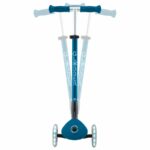 Trotineta Pliabil PRIMO FOLDABLE LIGHTS PLUS V2 Petrole Blue/Sky Blue GLOBBER - imagine 2