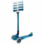 Trotineta Pliabil PRIMO FOLDABLE LIGHTS PLUS V2 Petrole Blue/Sky Blue GLOBBER - imagine 3