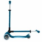 Trotineta Pliabil PRIMO FOLDABLE LIGHTS PLUS V2 Petrole Blue/Sky Blue GLOBBER - imagine 4