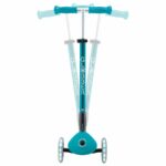 Trotineta Pliabil PRIMO FOLDABLE LIGHTS PLUS V2 Aqua Blue/Pastel Blue GLOBBER - imagine 3