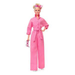 Papusa Margot Robbie in roz Jumpsuit The Movie Barbie Mattel — изображение 2