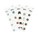 Set ambalaj p/u carti cu autocolante si etichete(baieti) JEUNE PREMIER - imagine 8