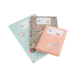 Set ambalaj p/u carti cu autocolante si etichete(fete) JEUNE PREMIER - imagine 2