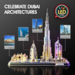 3D PUZZLE Dubai (Led) CUBICFUN - imagine 3