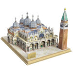 3D PUZZLE ST. MARKS SQUARE CUBICFUN — изображение 2
