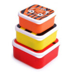 Caserole Gustare (Red, orange, yellow) set 3 buc TRUNKI