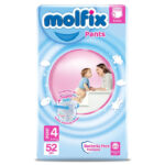Chilotei-scutece  4 3D Maxi 9-14 kg 52buc Molfix
