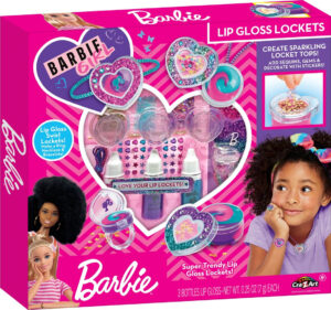 Set de creatie Sparkling Sweet Heart Lip Gloss Barbie CRAZYART