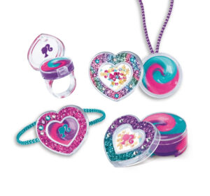 Set de creatie Sparkling Sweet Heart Lip Gloss Barbie CRAZYART — изображение 4
