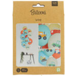 Set 12 Baloane latex Vehicule 33cm Folat — изображение 2