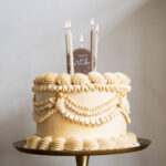 Set 11 Lumanari Creme RoseFolat - imagine 2