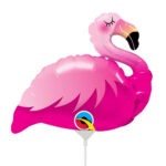 Balon Folie Flamingo Happy Birtday Folat
