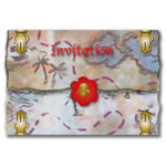 Invitatii 8 buc. Pirat Folat