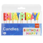Set Lumanari Happy Birthday Folat