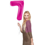 Balon Folie 86cm Magenta Cifra 7 Folat — изображение 2