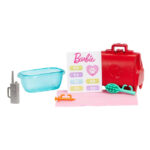 Set de joc Salvarea si Recuperarea -Papusa cu 2 figuri de animale si accesorii Barbie MATTEL - imagine 6