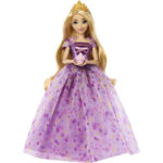 Papusa Disney Princess Birthday Celebration- Rapunzel MATTEL - imagine 2