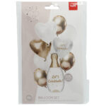 Set 10 Baloane Celebrate Folie/Latex Folat - imagine 2