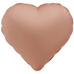 Balon Inima 45 cm Roz Vintage Ultra Mat Folat