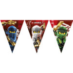 Ghirlanda Stegulete 2,3m Lego Ninjago Folat