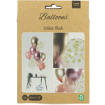 Set 12 Baloane latex Golden Blush 33cm Folat — изображение 2
