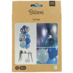 Set 12 Baloane latex Cool Cosmos 33cm Folat - imagine 2