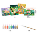 Atelier de pictura Padurea tropicala Djeco - imagine 2
