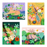 Atelier de pictura Padurea tropicala Djeco - imagine 4