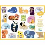 Abtibilduri Mama cu puiut Djeco