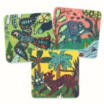 Joc creativ de razuit Animale mari pentru cei mici Djeco - imagine 2