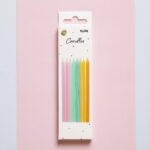 Set 24 Lumanari Tort Pastel Vibes 10 cm Folat — изображение 2